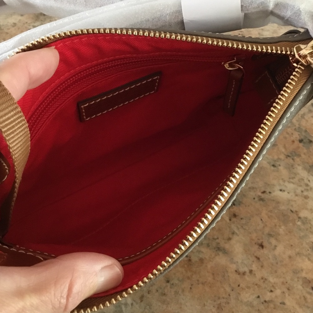 NEW Dooney & Bourke Pebble Grain Elephant Rosie Crossbody Leather Bag - Picture 8 of 15